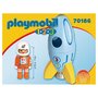 PLAYMOBIL 70186 - 1.2.3 - Fusée et Astronaute