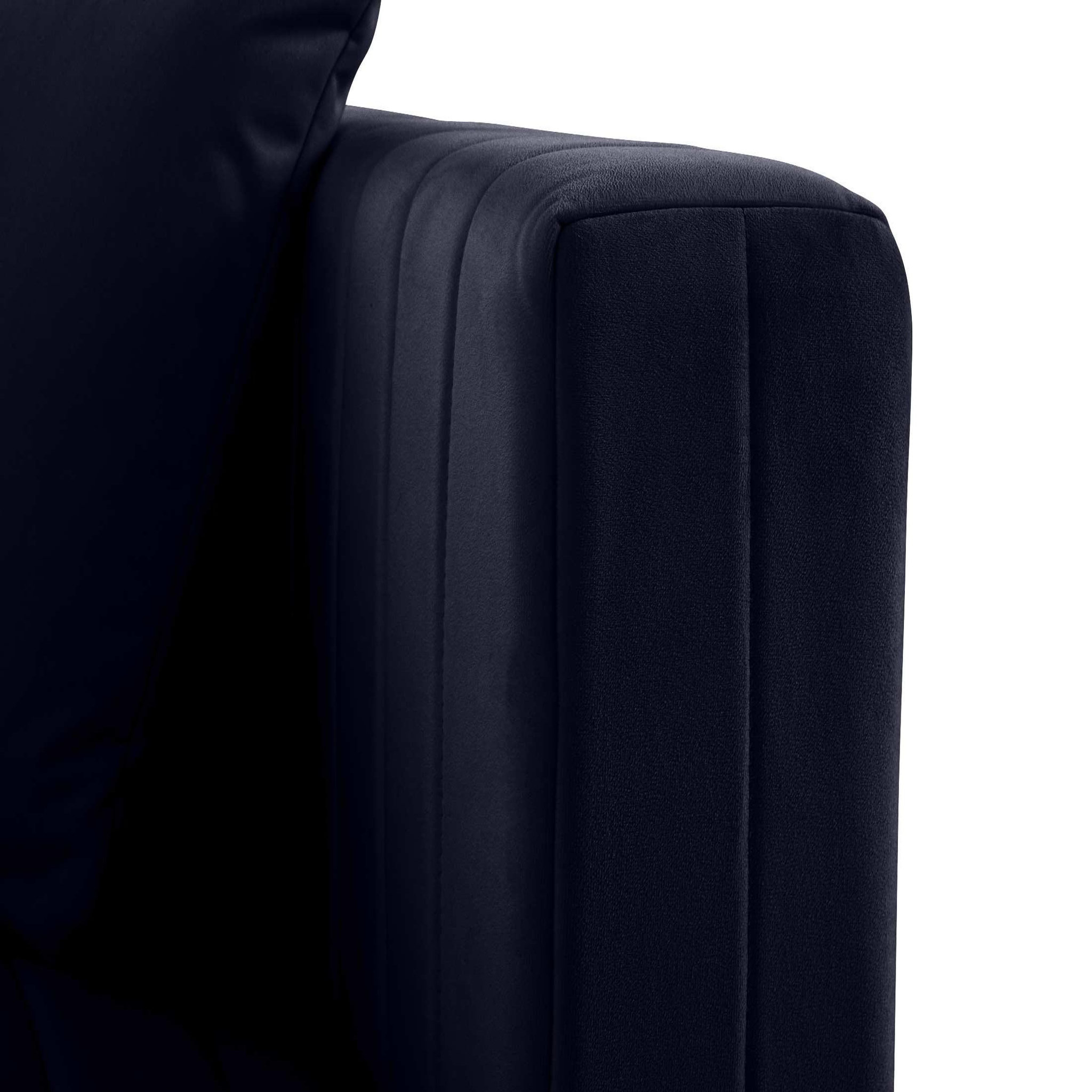 Voir la diapositive 5 : LISA DESIGN Nova - module d'assise droit - en velours