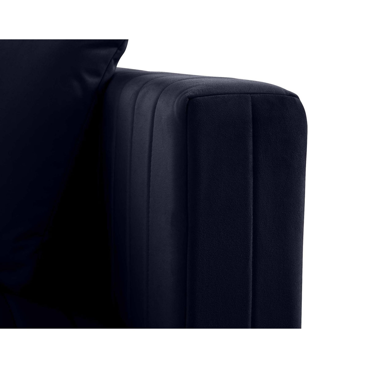 LISA DESIGN Nova - module d'assise droit - en velours