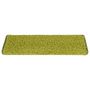 Voir la diapositive 3 : VIDAXL Tapis d'escalier 15 pcs 65x21x4 cm Vert