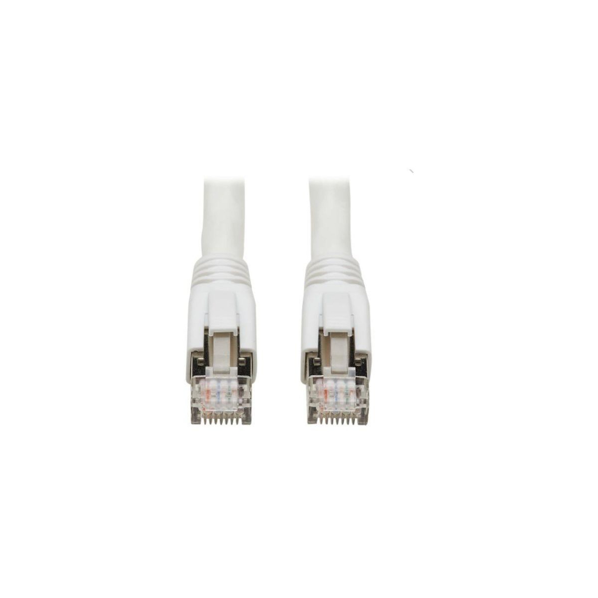 Voir la diapositive 3 : Eaton Câble Ethernet 3.05M Droit CAT8 Blanc