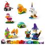 Voir la diapositive 3 : LEGO Classic 11013 - Briques transparentes créatives, Set avec Animaux Lion, Oiseau, Tortue, Jeu de Construction Enfants +4 ans