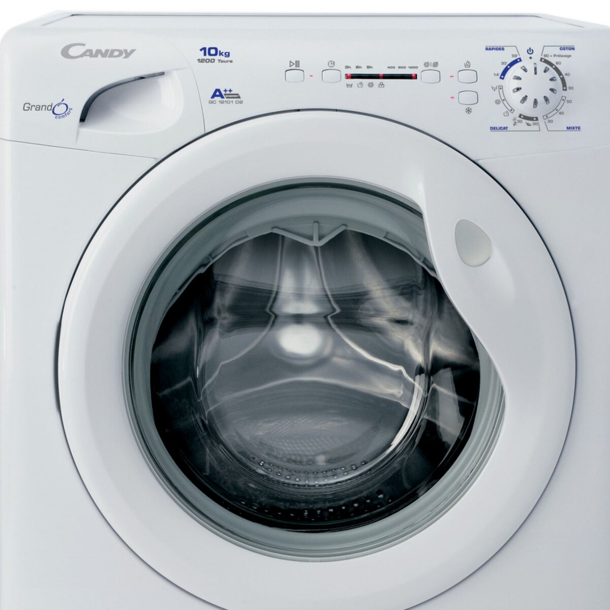 CANDY Lave-linge hublot GC 12101D2, 10 Kg, 1200 T/min