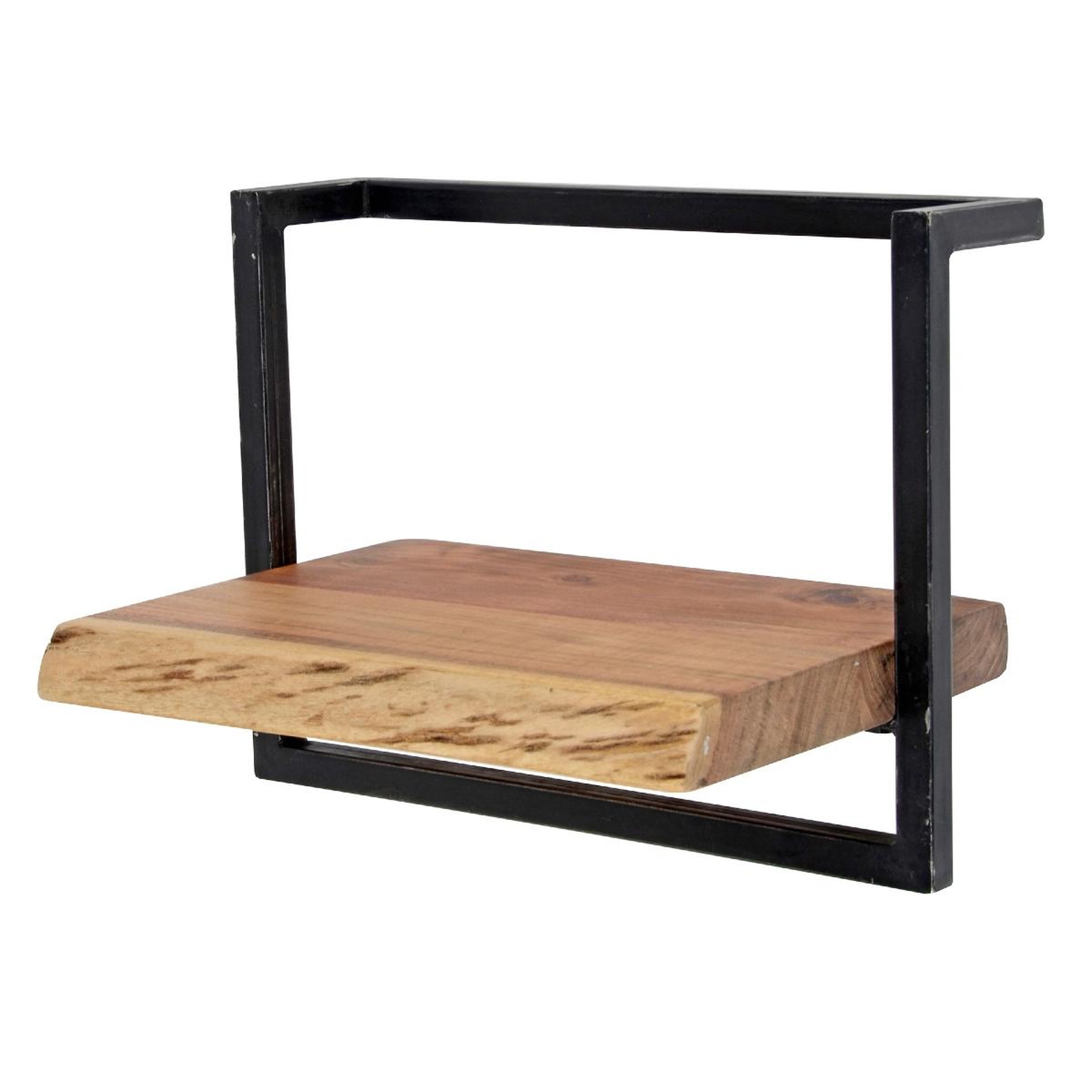 JLC KREATION Étagère murale en bois et métal 65cm ernest