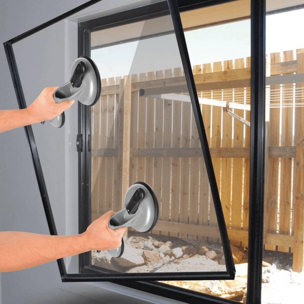 PROPLUS ProPlus Appareil de levage a vide avec 2 ventouses Aluminium