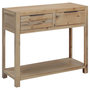 Voir la diapositive 1 : VIDAXL Table console 82x33x73 cm Bois d'acacia massif