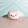 Voir la diapositive 5 : Paris Prix Peluche Enfant Tasse à Café  Kawaii  18cm Blanc