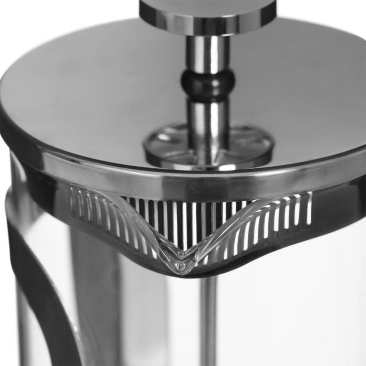 SECRET DE GOURMET Coffret Cafetière & 2 Tasses  Café  60cl Noir