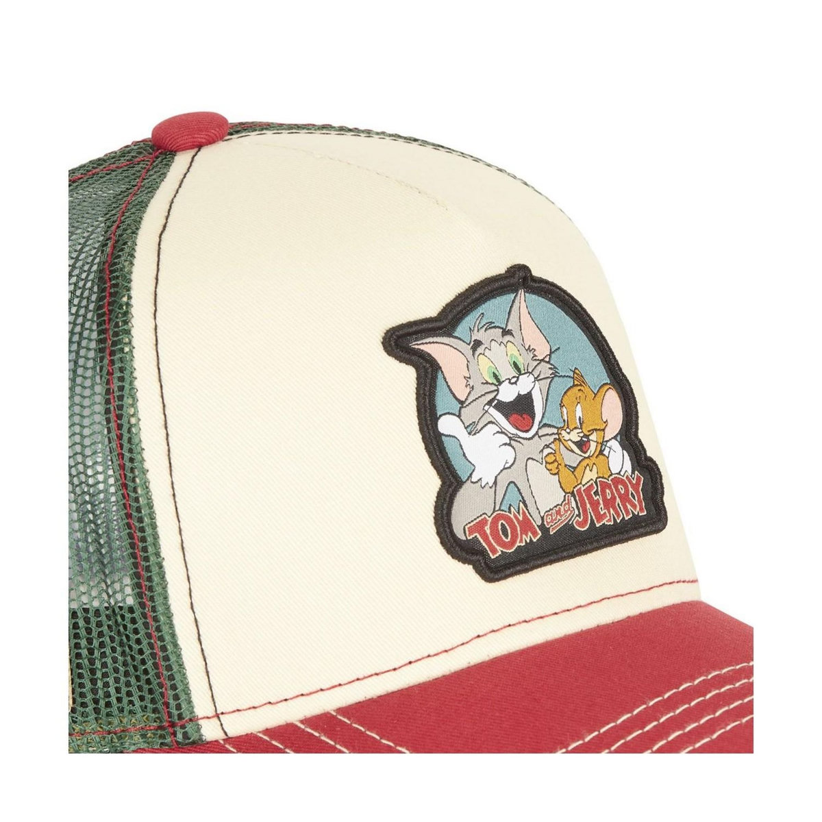 CAPSLAB Casquette Trucker avec filet Tom and Jerry