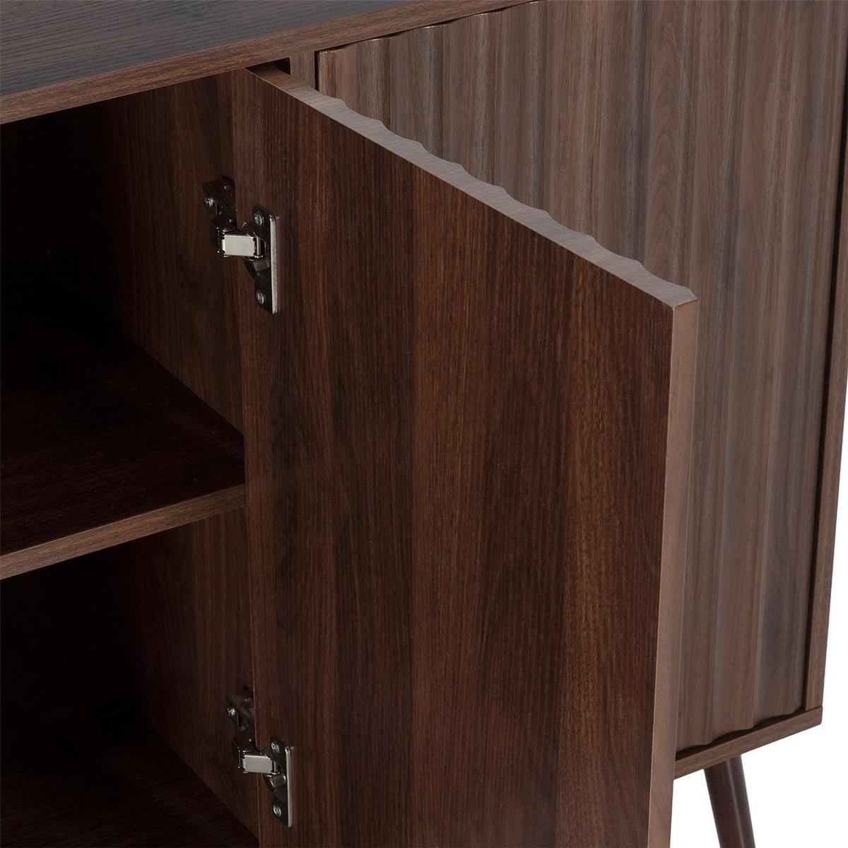 VS VENTA-STOCK Buffet Lluvia 3 portes effet noyer