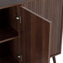 Voir la diapositive 5 : VS VENTA-STOCK Buffet Lluvia 3 portes effet noyer