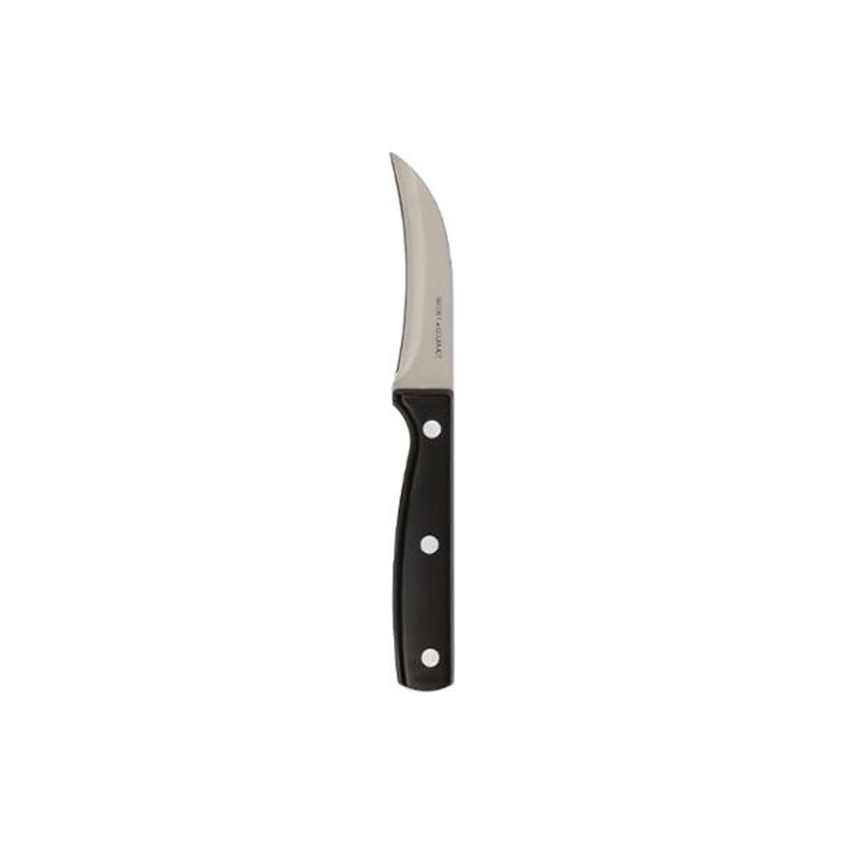 B BASIC & CO Couteau Bec d'Oiseau  Dice  Acier 18cm Noir
