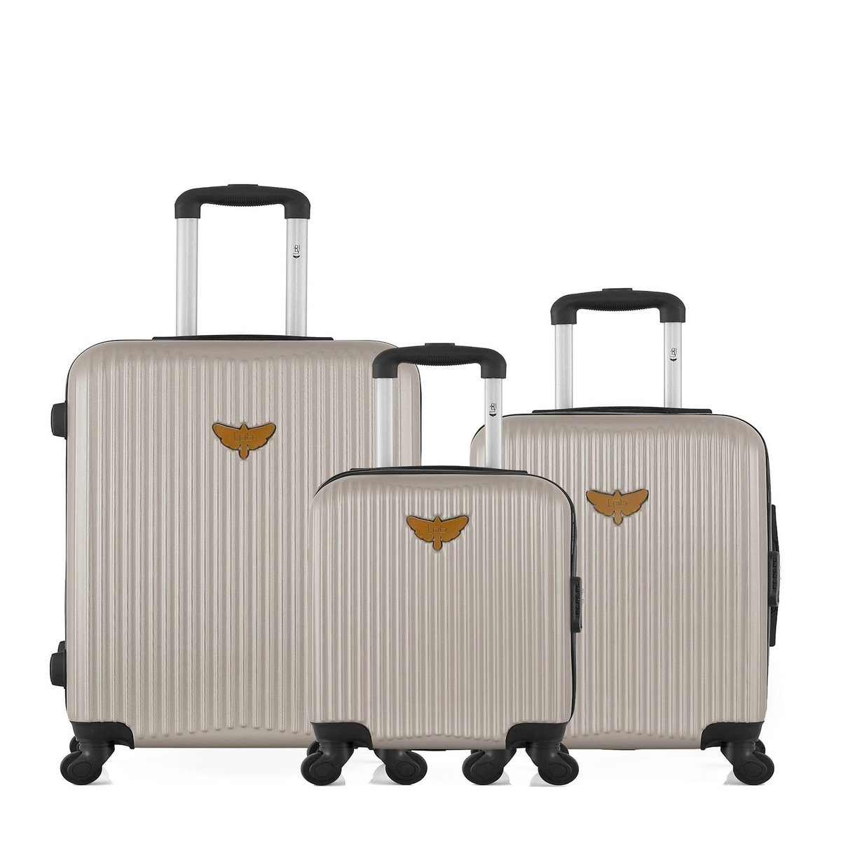 LES P'TITES BOMBES LPB LPB LUGGAGE - Lot de 3 - Valise weekend, valise cabine et valise cabine XXS AGATA