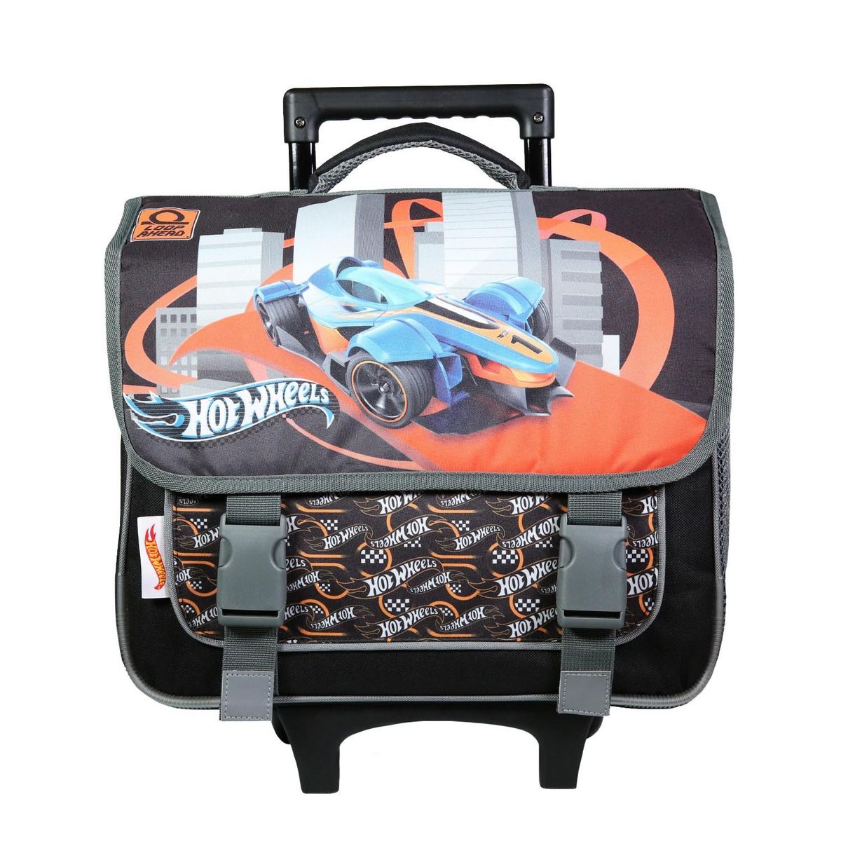 Bagtrotter BAGTROTTER Cartable à roulettes 38 cm Hot Wheels Multicolore