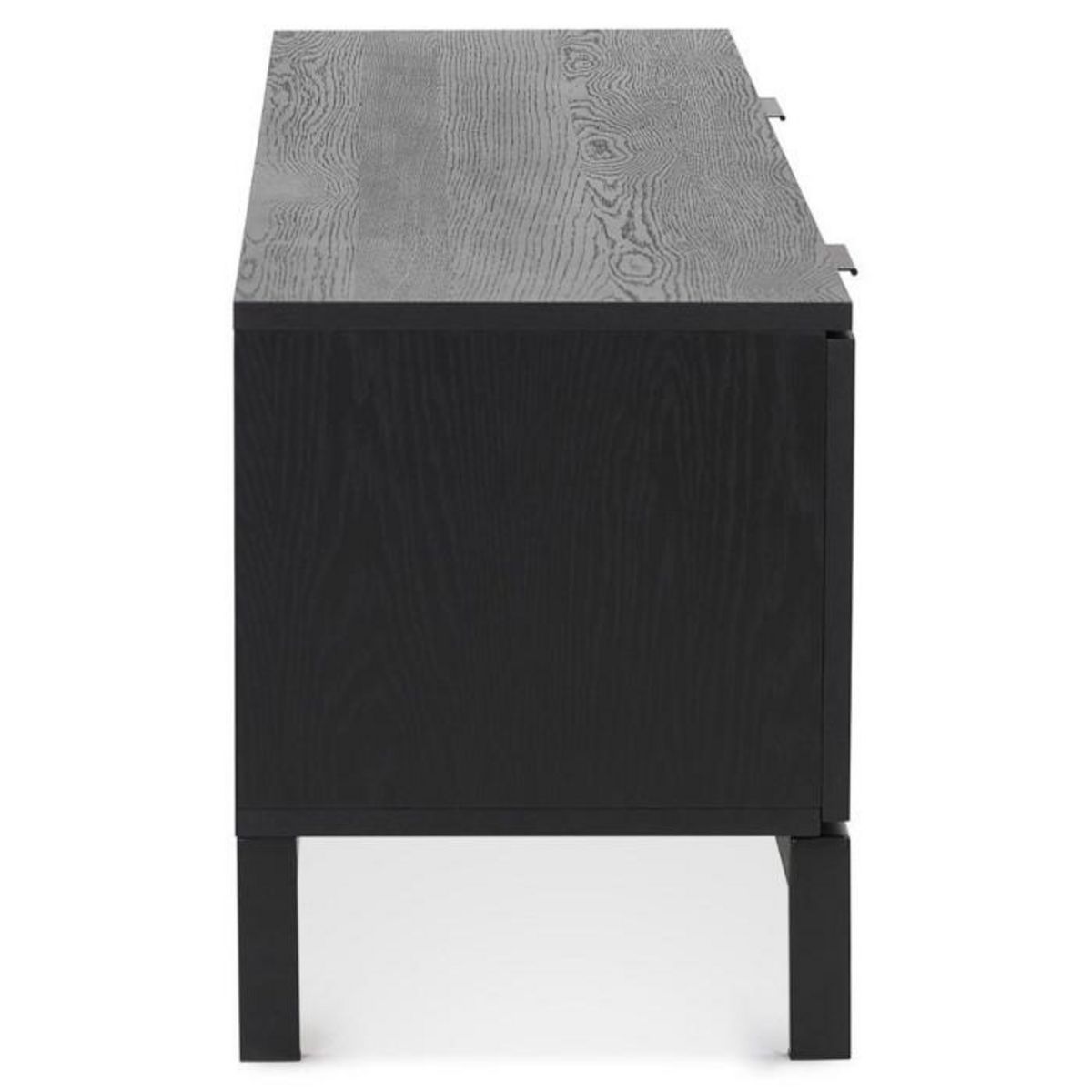 Paris Prix Meuble TV 2 Portes & 1 Tiroir  Kibo  150cm Noir