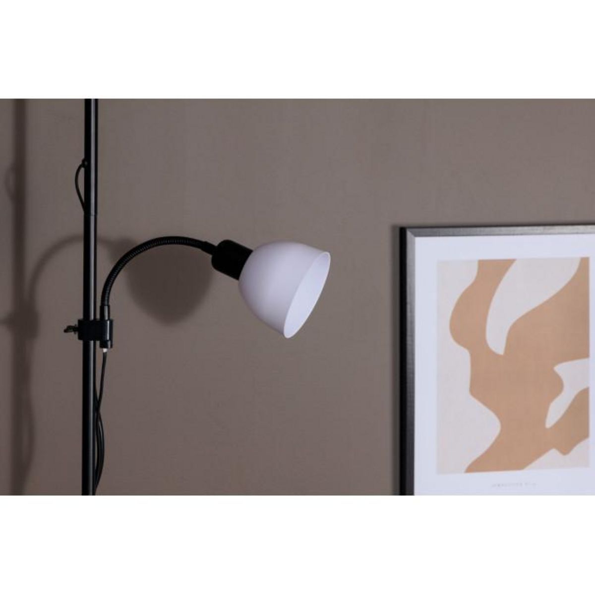 Paris Prix Lampadaire 2 Spots  Bagasi  178cm Noir