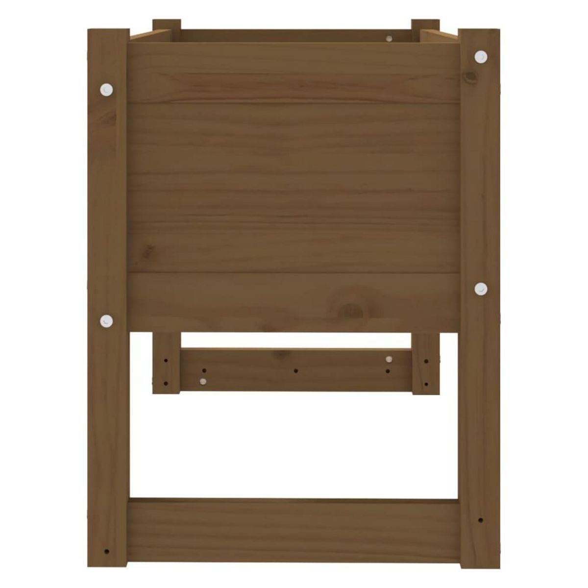VIDAXL Jardiniere Marron miel 78x40x52 cm Bois massif de pin