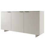 BEST MOBILIER Canterbury - buffet bas - 3 portes - beige - 180 cm. Coloris disponibles : Beige