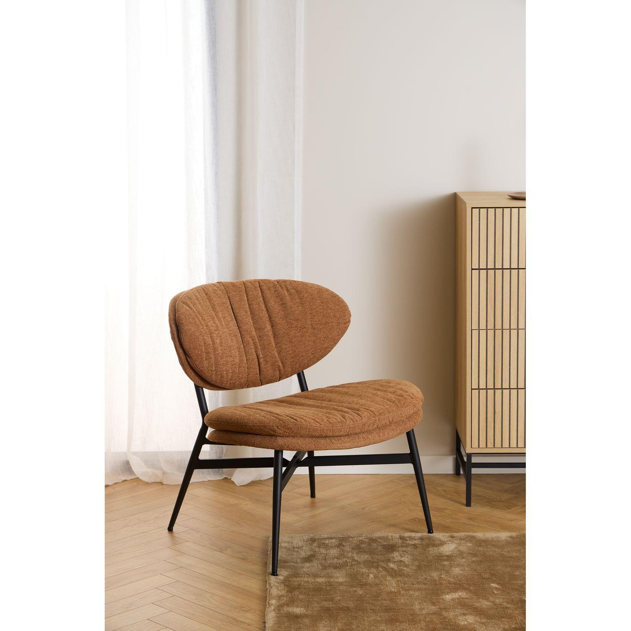 Voir la diapositive 2 : TOILINUX Fauteuil d'appoint tulum