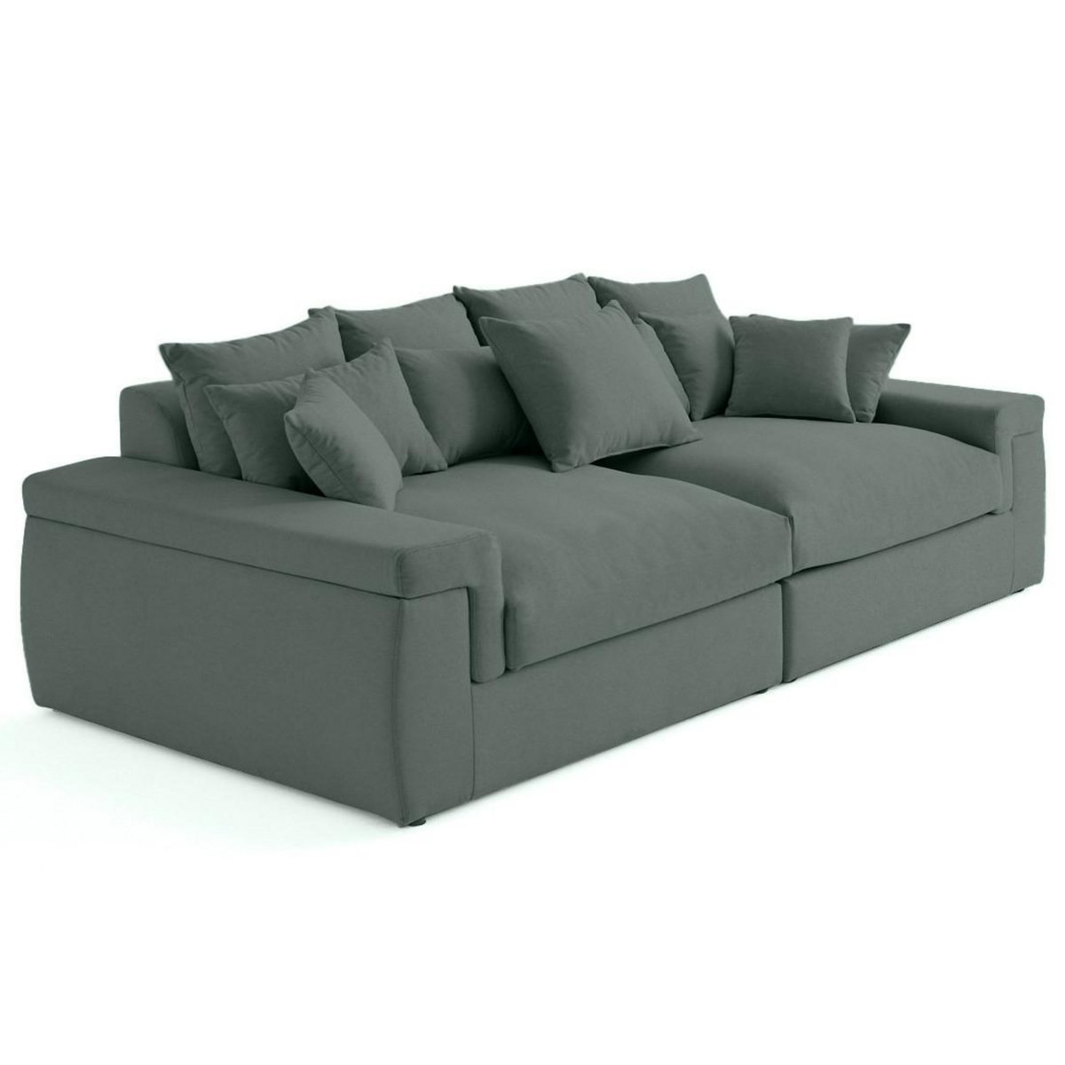 LISA DESIGN Sergio - canapé 4 places - assise profonde - en tissu