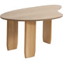 Voir la diapositive 5 : HOMIFAB Table basse organique en bois 100 cm - Aria