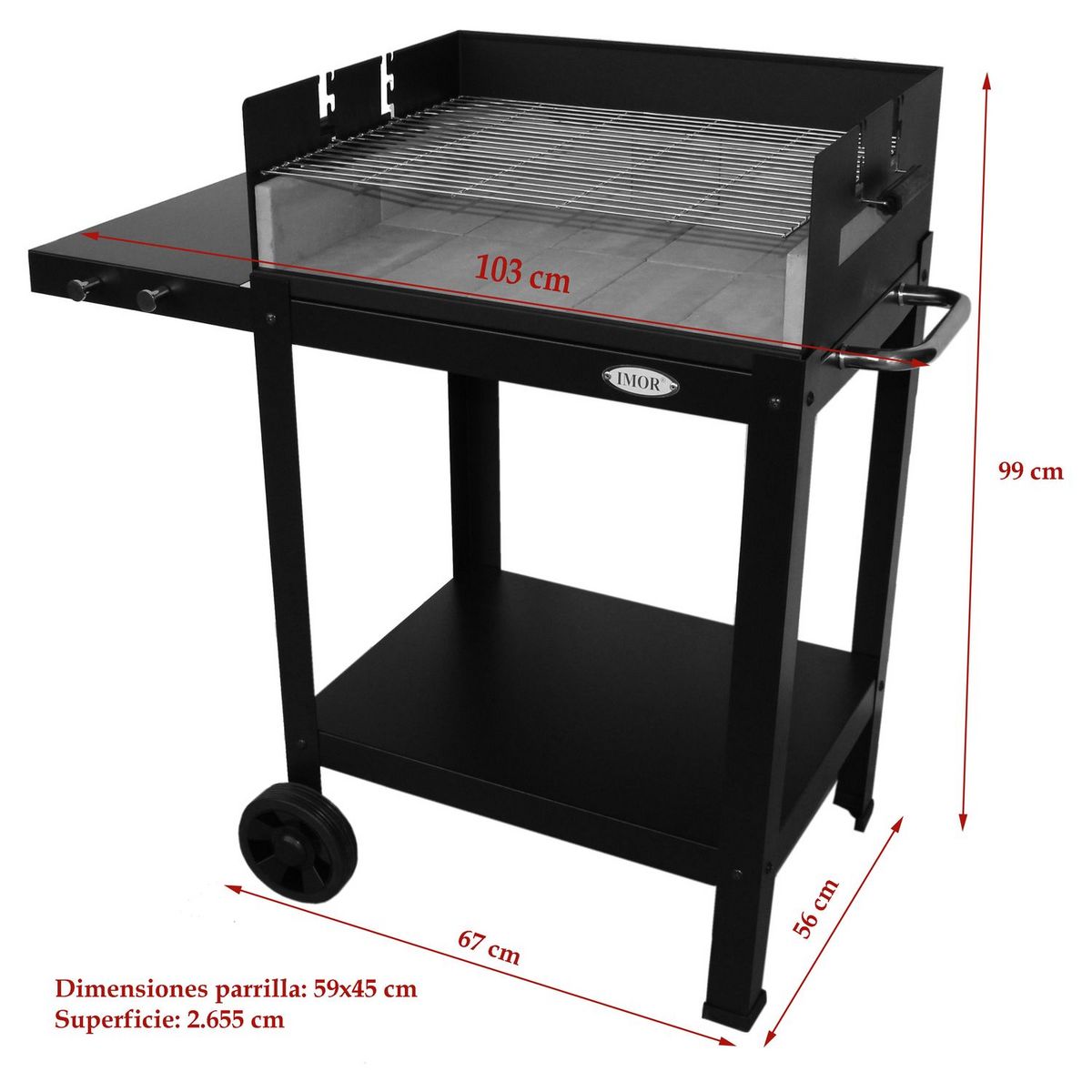 Imor Barbecue charbon de bois MENORCA V20