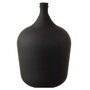 Paris Prix Vase Design en Verre  Gentle  55cm Noir Mat
