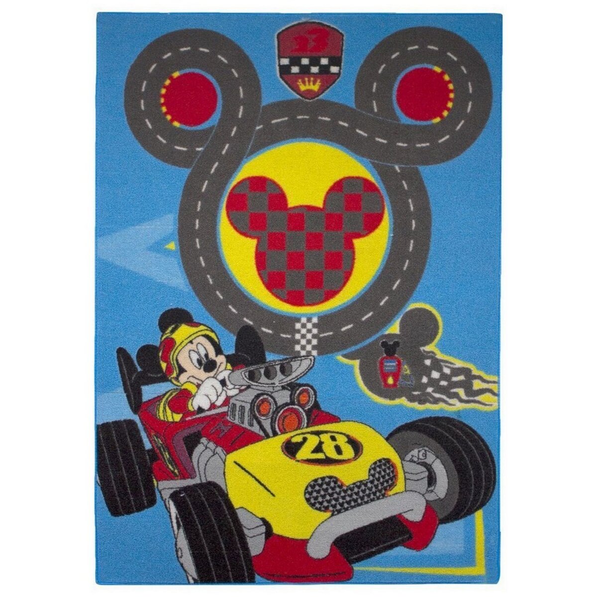  Tapis enfant Mickey Mouse 133 x 95 cm Circuit