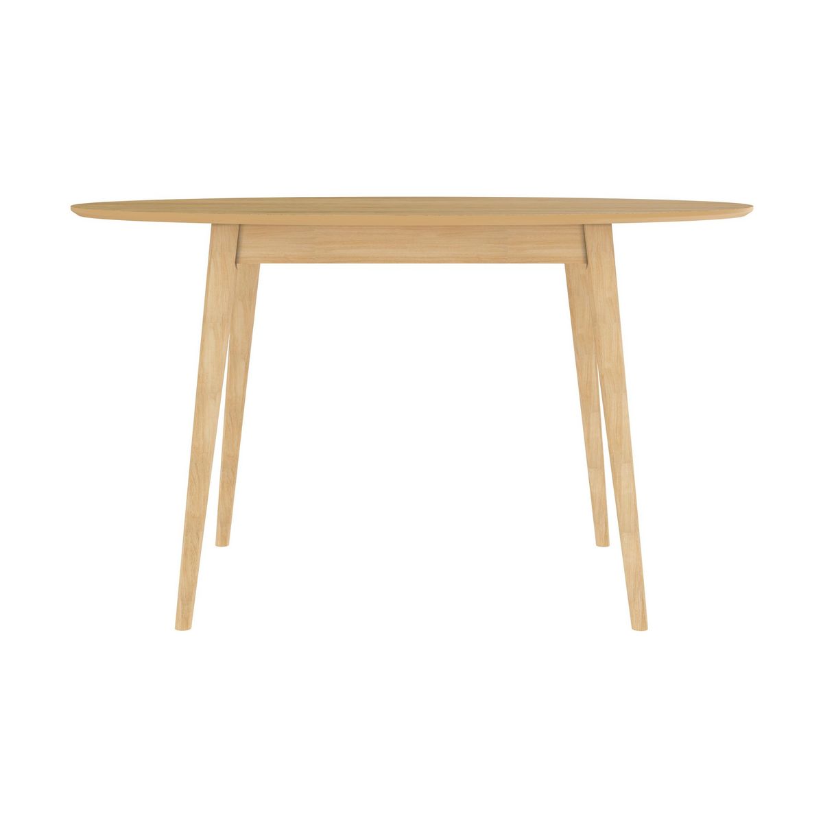Rendez vous déco Table ovale 4 personnes en bois clair 130 cm - Eddy