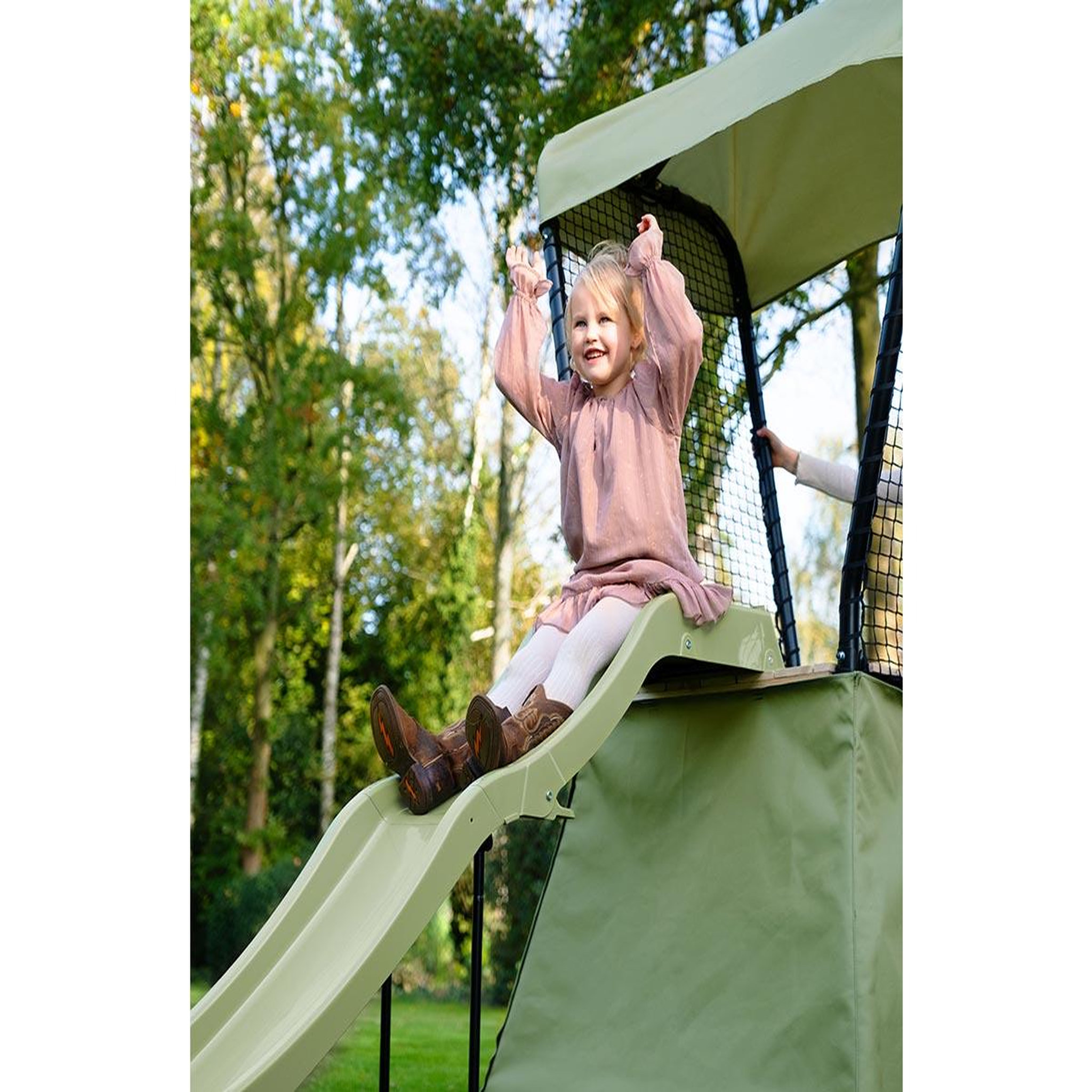 Voir la diapositive 6 : EXIT TOYS Aire de jeux ivy avec toboggan - exit toys