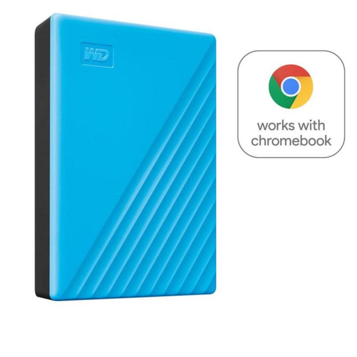 Western Digital Disque Dur Externe Western Digital My Passport 4 To Bleu