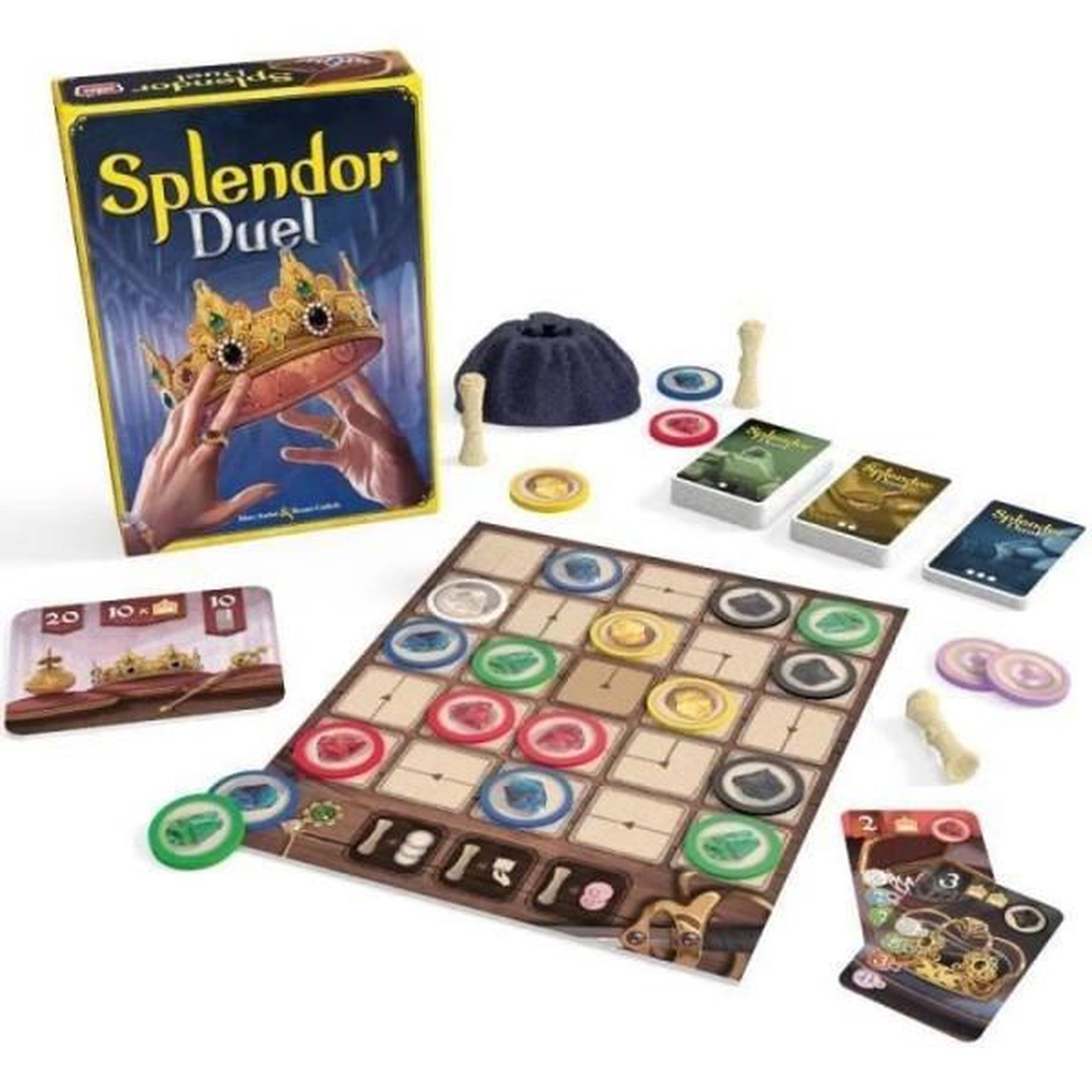 Voir la diapositive 2 : Asmodee Splendor Duel - Asmodee - Jeu de société