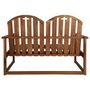 Voir la diapositive 4 : VIDAXL Banc de jardin 110 cm Bois d'acacia solide