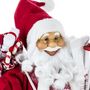 Voir la diapositive 2 : ATMOSPHERA Père Noël Déco  Traditionnel  61cm Rouge & Blanc