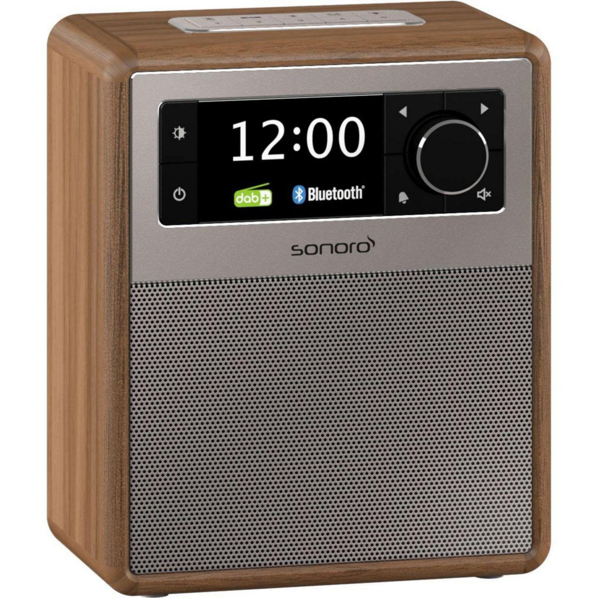 SONORO Radio réveil EASY Noyer