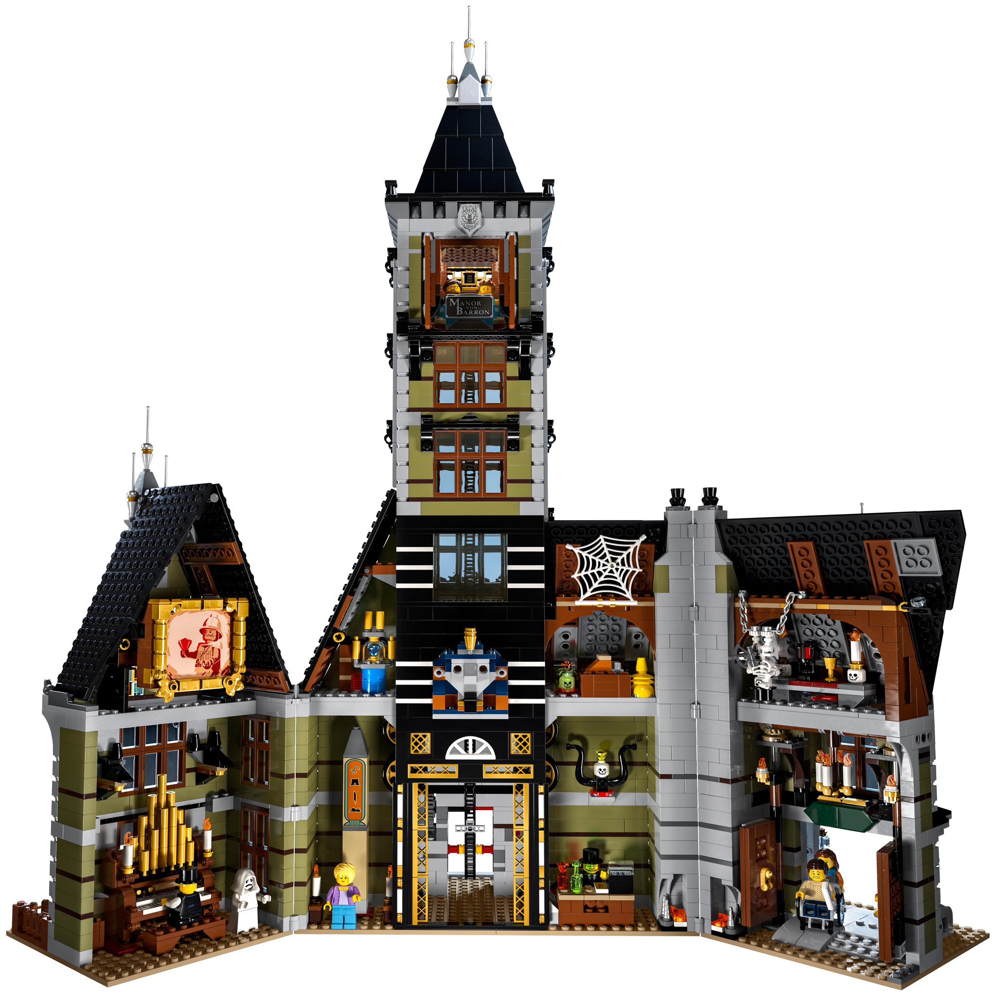 Voir la diapositive 2 : LEGO Lego icons 10273 la maison hantée 3188 pièces