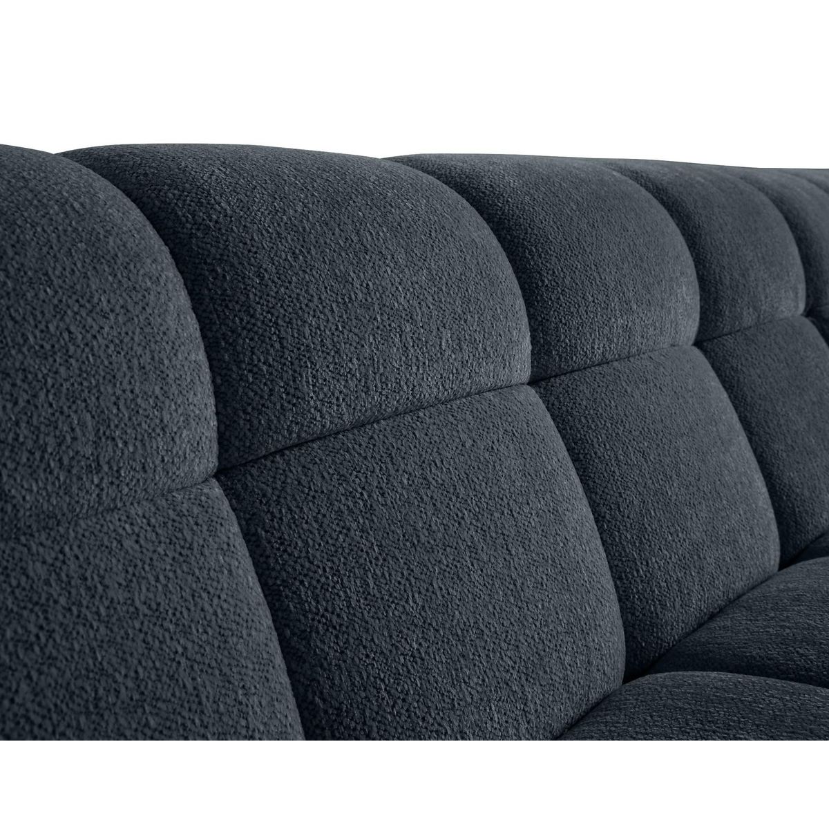 LISA DESIGN Ray - canapé d'angle droit - 4 places - en tissu texturé