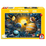Schmidt Spiele 200 pcs Puzzle Notre système solaire,