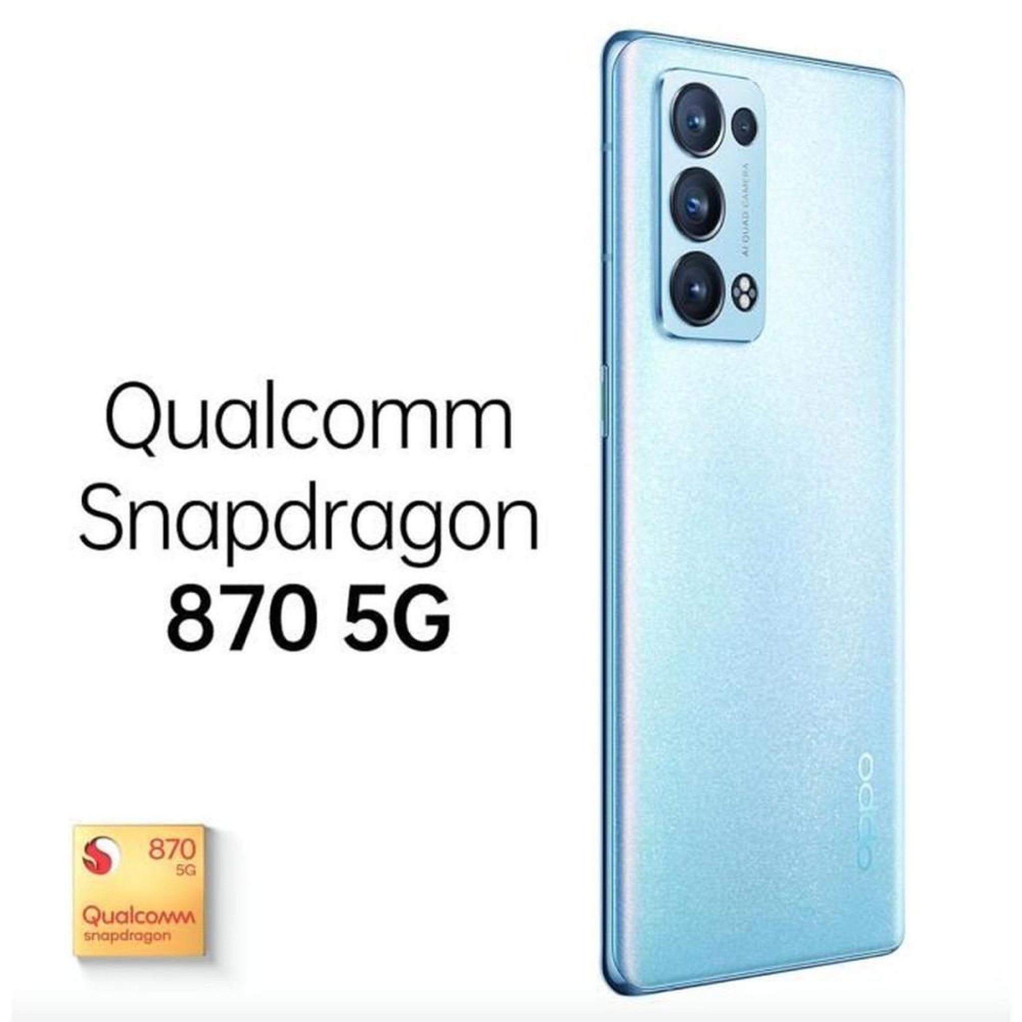 Voir la diapositive 3 : OPPO Smartphone 5G 256 Go AMOLED 90 Hz Dual SIM Bleu Arctique