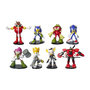 Voir la diapositive 1 : LANSAY SONIC - 8 FIGURINES ARTICULÉES - 7,5 CM (ASST)
