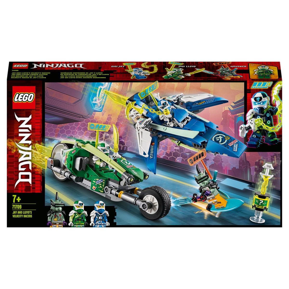 LEGO Ninjago 71709 Les bolides de Jay et Lloyd