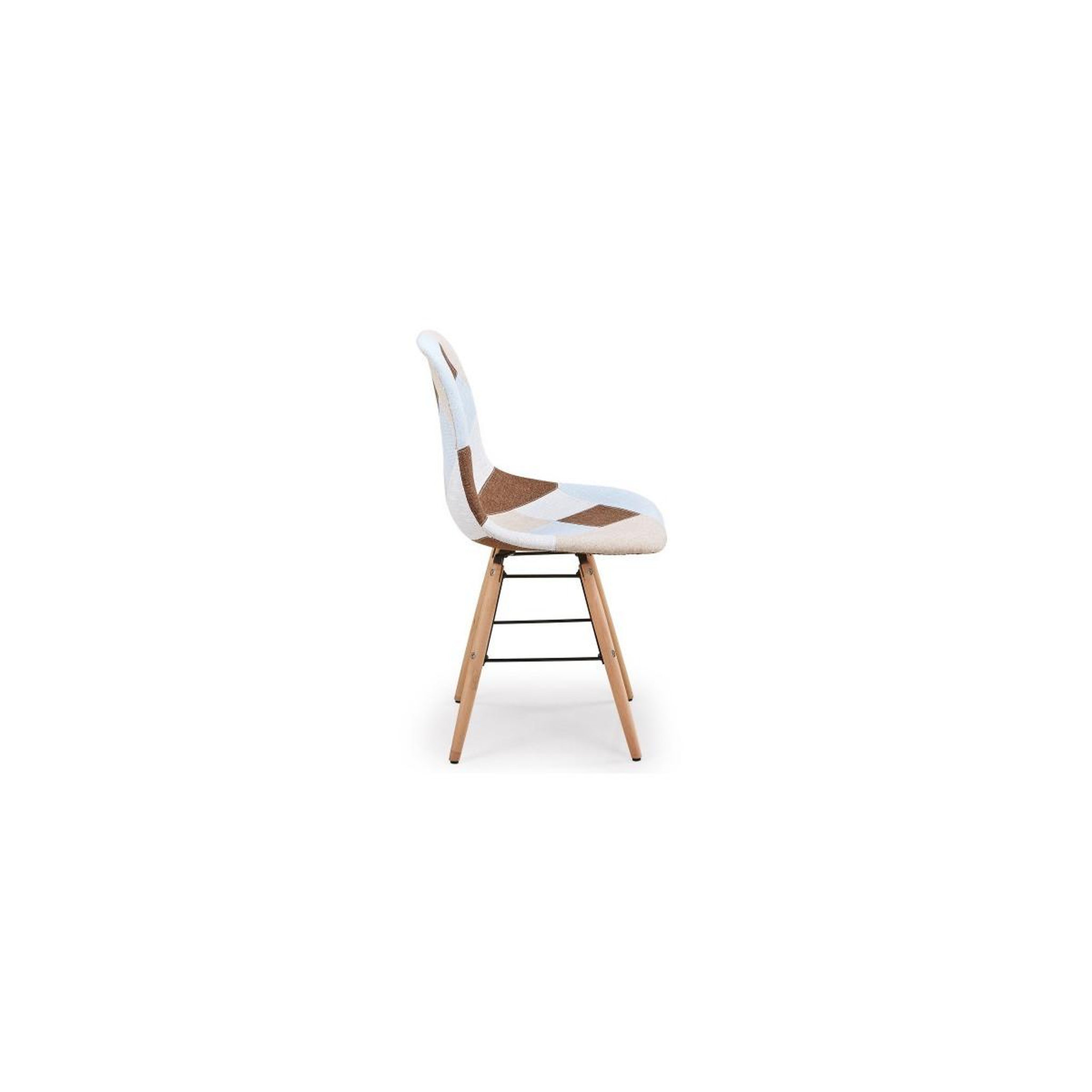 Voir la diapositive 3 : Paris Prix Lot de 2 Chaises Design  Floraz  82cm Beige