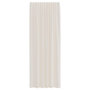 Voir la diapositive 4 : VIDAXL Rideaux en voile avec passants 2 pcs creme