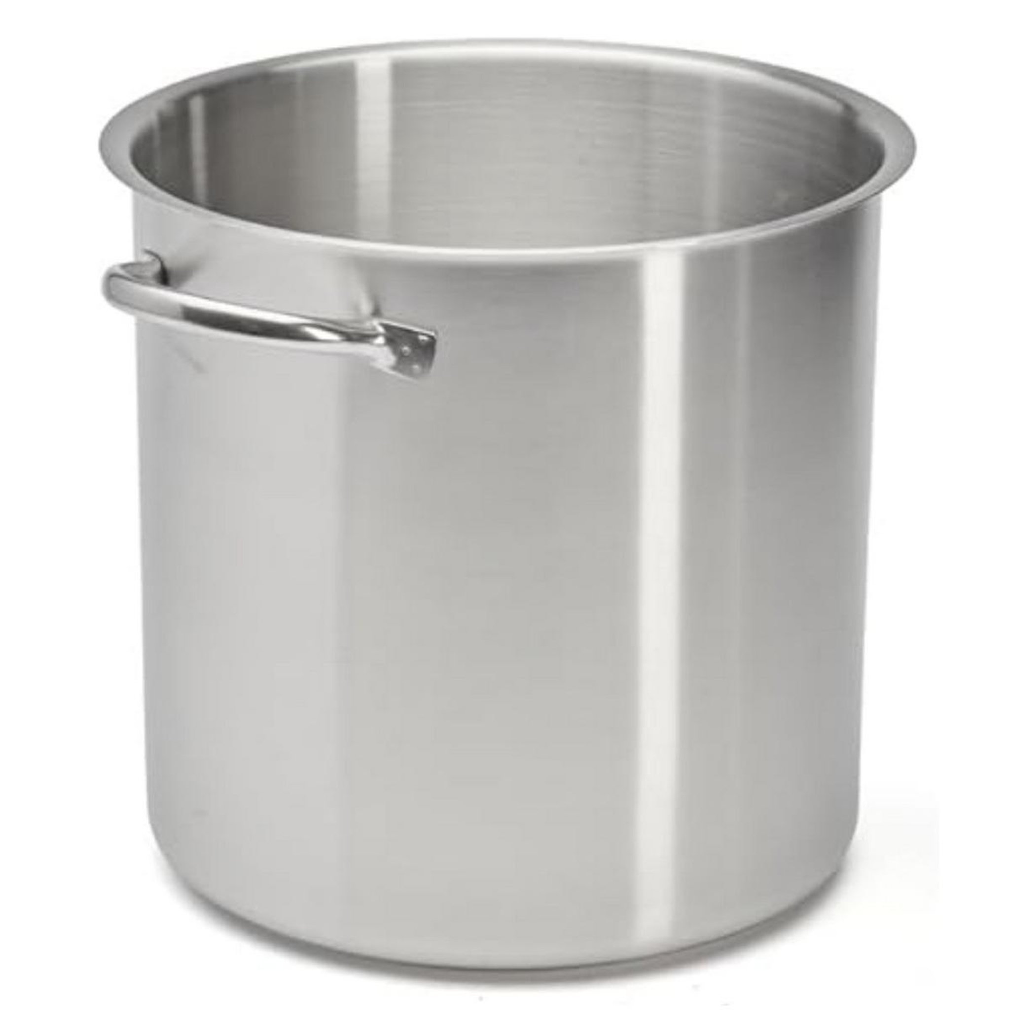 Voir la diapositive 2 : De buyer Marmite sans couvercle 28cm inox - 3507.28