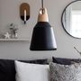 Voir la diapositive 6 : Paris Prix Lampe Suspension  Nao  24cm Noir