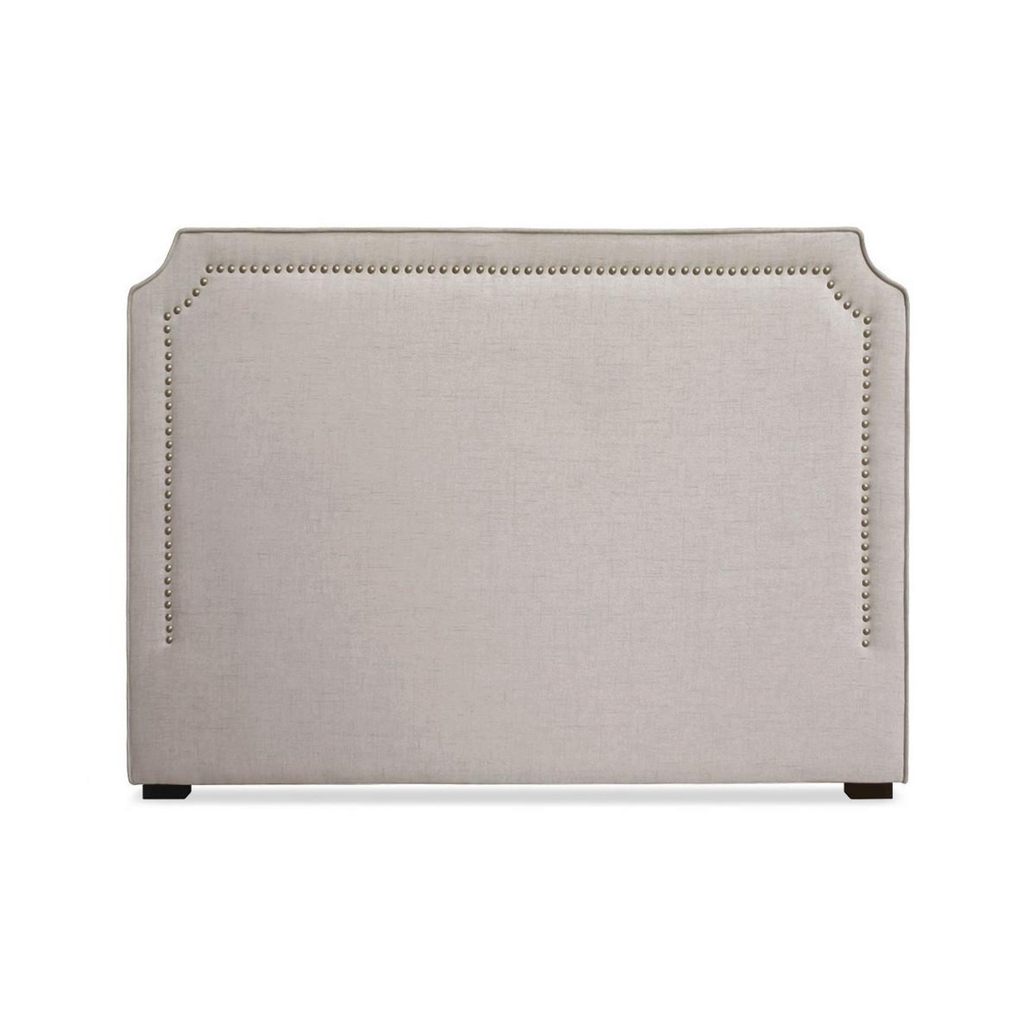 Voir la diapositive 1 : Paris Prix Tête de lit  design en tissu  selena  160cm beige