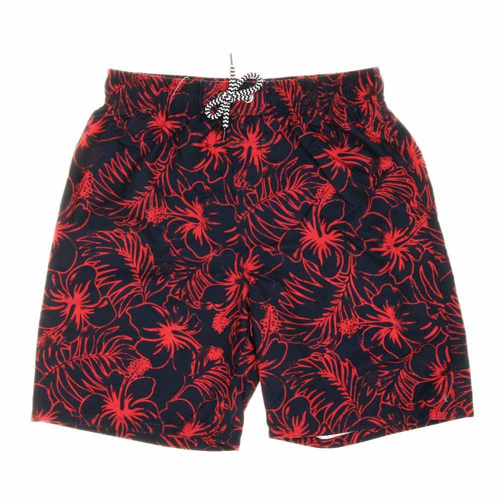 Voir la diapositive 1 : SUN PROJECT Short de bain Marine/Rouge Garçon Sun project  3062