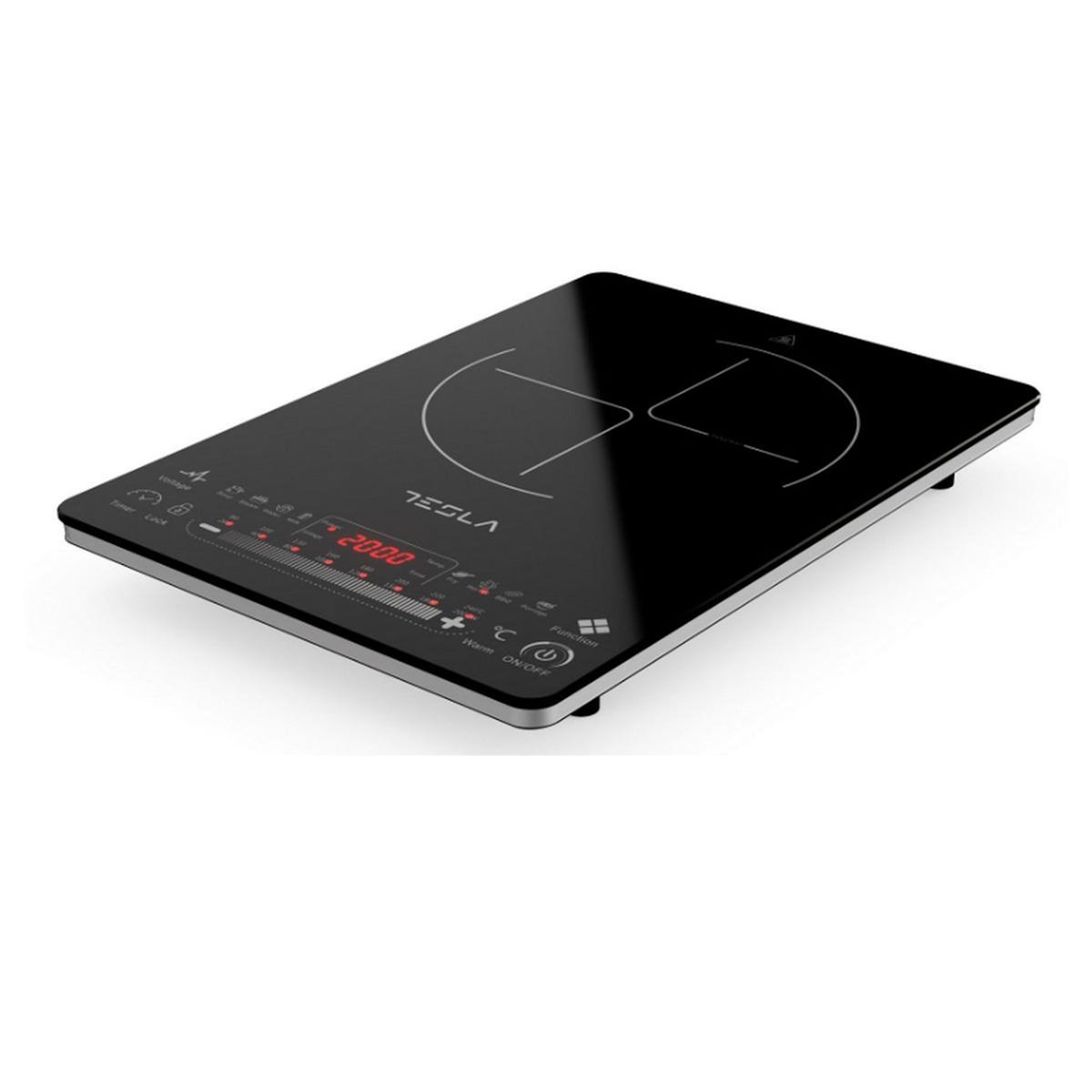 TESLA Table de cuisson induction 1 feux 2000w - IC400B