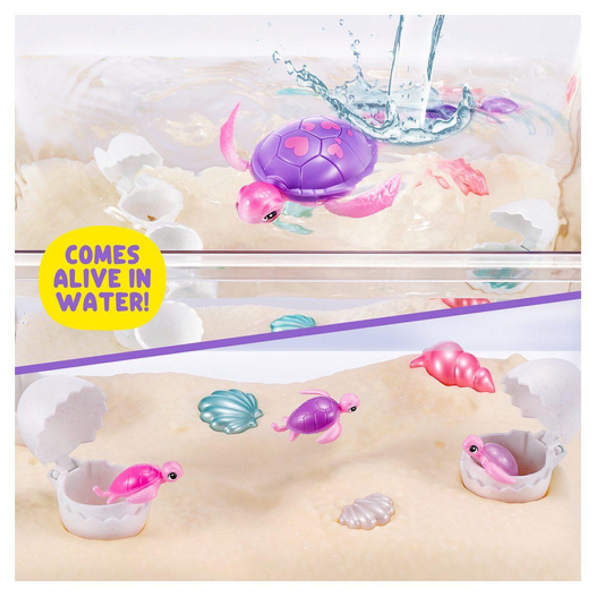 Voir la diapositive 4 : ZURU Pets alive mama turtle surprise