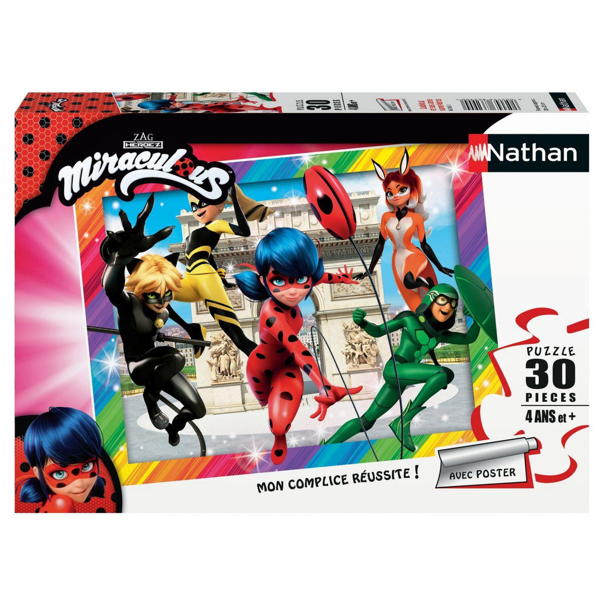 RAVENSBURGER Puzzle 30 pièces Nathan Collection
